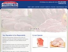 Tablet Screenshot of fpwmeats.com